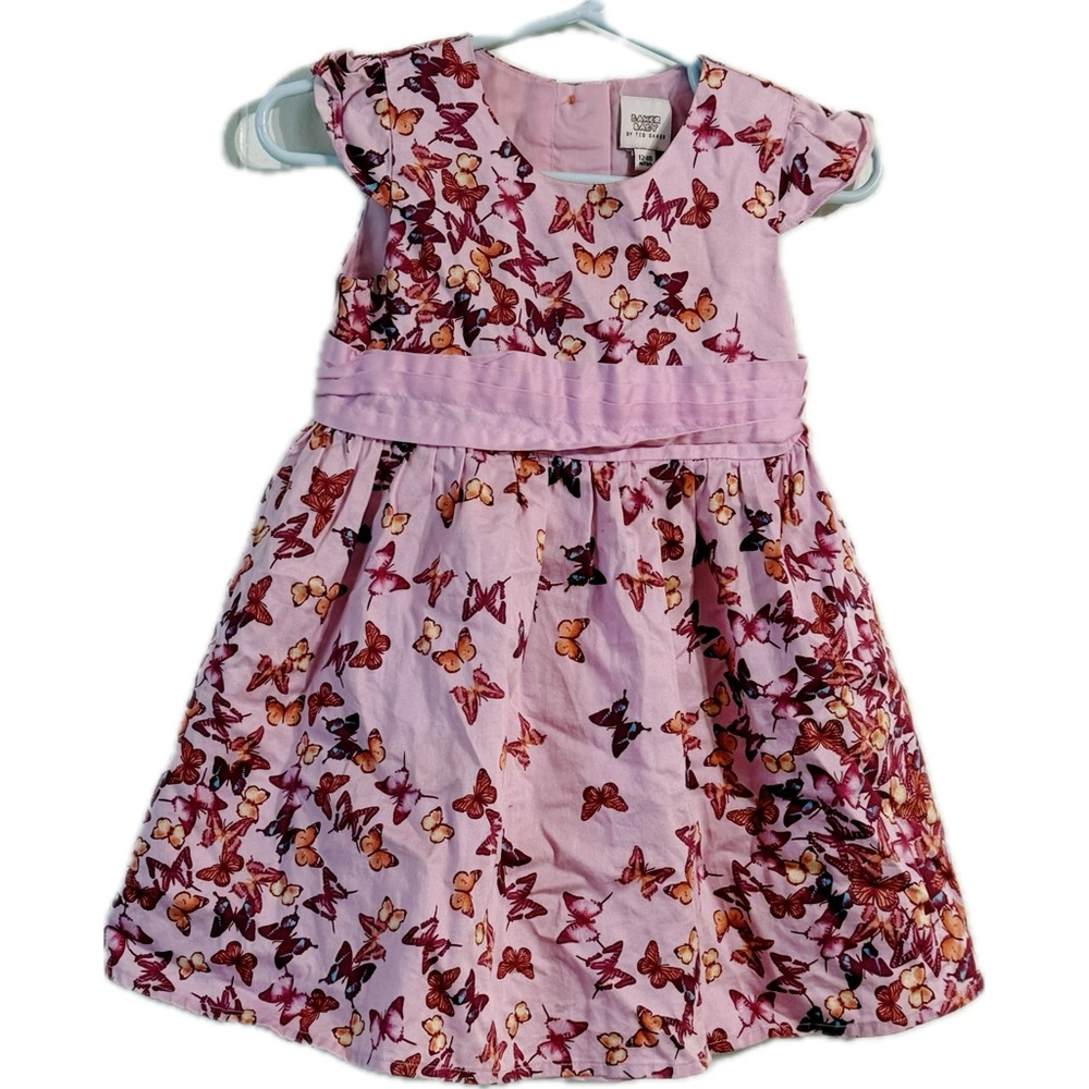 Ted Baker Pink and Orange Butterfly‎ Dress